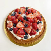 Mixed Berries Almond Tart