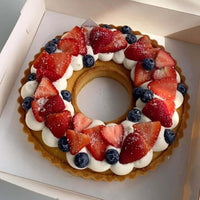 Mixed Berries Almond Tart